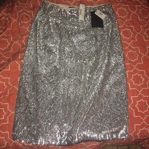 J.crew size 2 long sequin skirt
